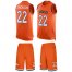 Nike Denver Broncos #22 Kareem Jackson Orange Team Color Mens Stitched NFL Limited Tank Top Suit Jersey