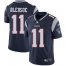 Nike New England Patriots #11 Drew Bledsoe Navy Blue Team Color Mens Stitched NFL Vapor Untouchable Limited Jersey
