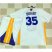 Golden State Warriors #35 Kevin Durant White Long Sleeve A Set Stitched NBA Jersey