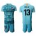Atletico Madrid #13 Oblak Blue Goalkeeper Soccer Club Jersey