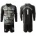 Chelsea #1 Arrizabalaga Black Goalkeeper Long Sleeves Soccer Club Jersey