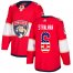 Adidas Florida Panthers #6 Anton Stralman Red Home Authentic USA Flag Stitched Youth NHL Jersey