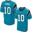 Nike Carolina Panthers #10 Curtis Samuel Blue Alternate Mens Stitched NFL Elite Jersey