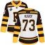 Adidas Boston Bruins #73 Charlie McAvoy White Authentic 2019 Winter Classic Stanley Cup Final Bound Womens Stitched NHL Jersey