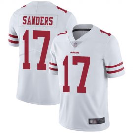 Nike San Francisco 49ers #17 Emmanuel Sanders White Youth Stitched NFL Vapor Untouchable Limited Jersey
