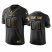 Saints Custom Mens Stitched NFL Vapor Untouchable Limited Black Golden Jersey