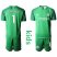 Manchester City #1 C.Bravo Green Goalkeeper Kid Soccer Club Jersey