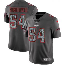 Nike New England Patriots #54 Donta Hightower Gray Static Youth Stitched NFL Vapor Untouchable Limited Jersey