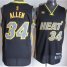 Miami Heat #34 Ray Allen Black Electricity Fashion Revolution 30 Swingman NBA Jerseys Cheap