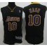 Los Angeles Lakers 10 Steve Nash Black NBA Jerseys Purple Number Cheap