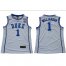 Blue Devils #1 Zion Williamson White Basketball Stitched College Jersey