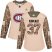 Adidas Montreal Canadiens #37 Keith Kinkaid Camo Authentic 2017 Veterans Day Womens Stitched NHL Jersey