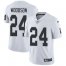 Nike Las Vegas Raiders #24 Charles Woodson White Mens Stitched NFL Vapor Untouchable Limited Jersey
