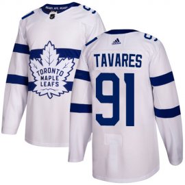 Adidas Toronto Maple Leafs #91 John Tavares White Authentic 2018 Stadium Series Stitched Youth NHL Jersey