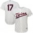 Minnesota Twins #17 Jose Berrios Cream Strip Cool Base Stitched Youth MLB Jersey