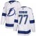 Adidas Tampa Bay Lightning #77 Victor Hedman White Road Authentic Stitched Youth NHL Jersey