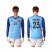 Spain #23 Sergio Rico Blue Goalkeeper Long Sleeves Soccer Country Jersey