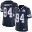 Nike Dallas Cowboys #94 Randy Gregory Navy Blue Team Color Mens Stitched With Established In 1960 Patch NFL Vapor Untouchable Limited Jersey