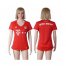 Womens Bayern Munchen Blank Home Soccer Club Jersey