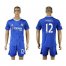 Chelsea #12 Mikel Home Soccer Club Jersey