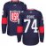 Team USA #74 T. J. Oshie Navy Blue 2016 World Cup Stitched NHL Jersey