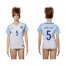 Womens England #5 Smalling Home Soccer Country Jersey