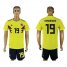 Colombia #19 Hernandez Home Soccer Country Jersey