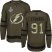 Adidas Tampa Bay Lightning #91 Steven Stamkos Green Salute to Service 2020 Stanley Cup Champions Stitched NHL Jersey