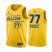 Mens #77 Luka Doncic Jordan Brand Gold 2021 NBA All-Star Game Swingman Finished Jersey Mens