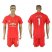 Manchester United #1 De Gea Red Goalkeeper Soccer Club Jersey