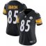 Nike Pittsburgh Steelers #85 Eric Ebron Black Team Color Womens Stitched NFL Vapor Untouchable Limited Jersey