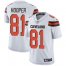 Nike Cleveland Browns #81 Austin Hooper White Mens Stitched NFL Vapor Untouchable Limited Jersey