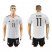 Germany #11 Klose White Home Soccer Country Jersey