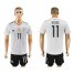 Germany #11 Klose White Home Soccer Country Jersey