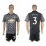 Manchester United #3 Bailly Black Soccer Club Jersey