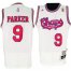 San Antonio Spurs 9# Tony Parker White ABA Hardwood Classic Swingman Jersey Cheap