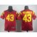 Kids USC Trojans 43 Troy Polamalu Red College Football NCAA Jersey