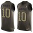Nike Las Vegas Raiders #10 Seth Roberts Green Mens Stitched NFL Limited Salute To Service Tank Top Jersey