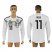 Germany #11 REUS Home 2018 FIFA World Cup Long Sleeve Thailand Soccer Jersey