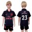 Arsenal #23 Welbeck Sec Away Kid Soccer Club Jersey