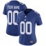Nike New York Giants Customized Royal Blue Team Color Stitched Vapor Untouchable Limited Womens NFL Jersey