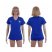 Womens France Blank Home Soccer Country Jersey