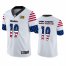 Pittsburgh Steelers #19 JuJu Smith-Schuster White Mens Nike Team Logo USA Flag Vapor Untouchable Limited NFL Jersey