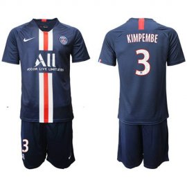 Paris Saint-Germain #3 Kimpembe Home Soccer Club Jersey