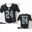 Toddler Nike Las Vegas Raiders #24 Charles Woodson Black Team Color Stitched NFL Elite Jersey