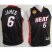 Kids Miami Heat 6 LeBron James Black 2011 NBA Finals Jersey Cheap