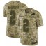 Nike Buffalo Bills #2 John Brown Camo Mens Stitched NFL Limited 2018 Salute To Service Jersey
