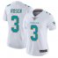 Nike Miami Dolphins #3 Josh Rosen White Womens Stitched NFL Vapor Untouchable Limited Jersey
