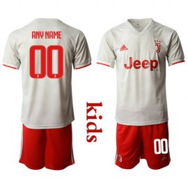 Juventus Personalized Away Kid Soccer Club Jersey