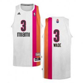 Miami Floridians 3 Dwyane Wade ABA Hardwood Classic Swingman Jersey Cheap